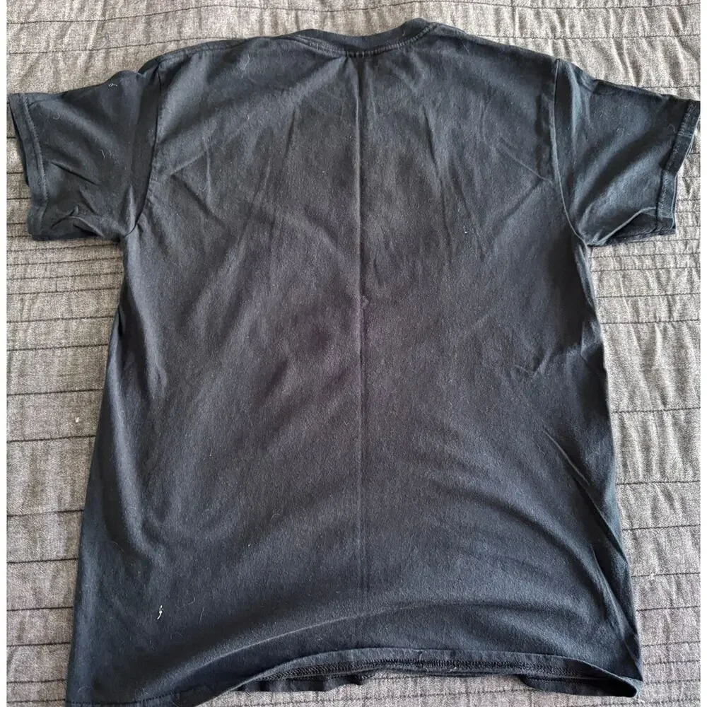 Vintage J America NCAA Duke Blue Devils "Ath. Dept." Black T Shirt Men's Medium - Picture 2 of 7